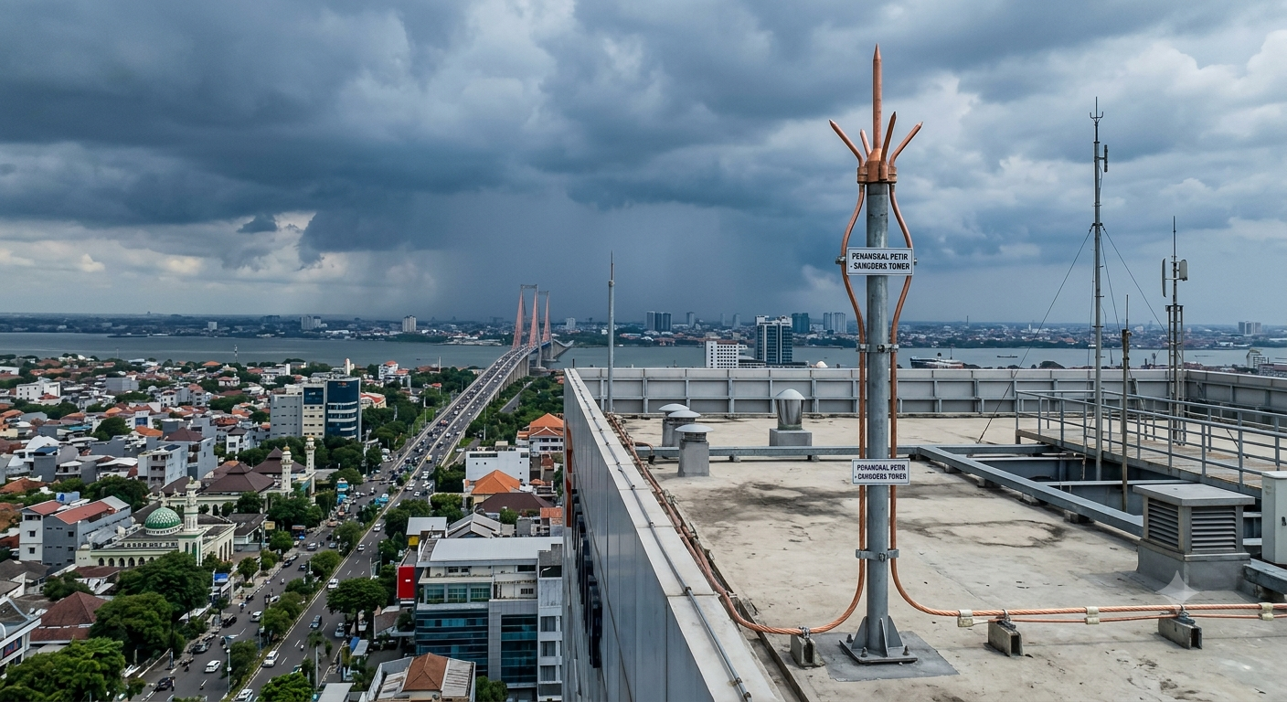 Penangkal Petir Surabaya | Jasa Pemasangan Profesional & Bergaransi